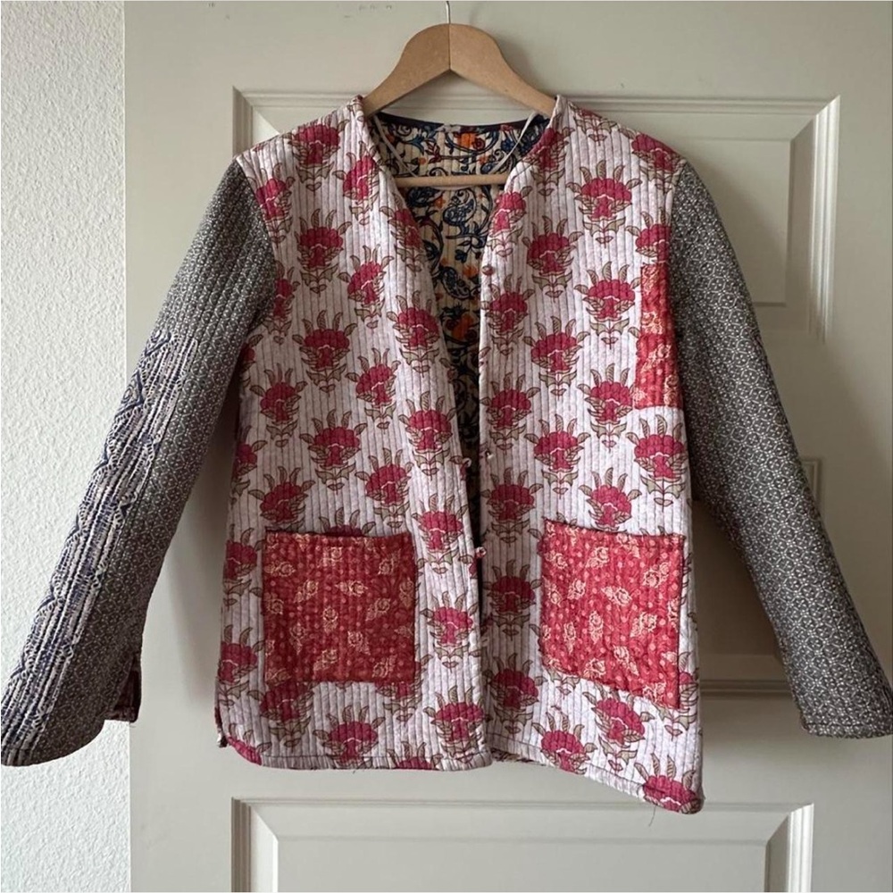 Reversible quilted hacket - Picture 4 of 6